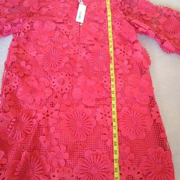 NWT! J.Marie Dress ONLY $59! Retail $168! Seraphina Floral 3D Lace Sz XS - Picture 9 of 9